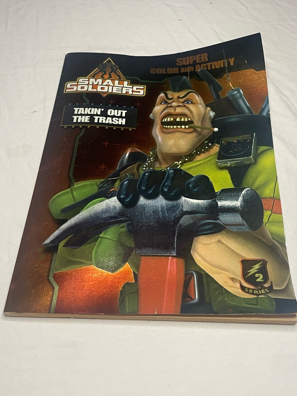 Vintage Small Soldiers 'Takin' Out the Trash' Super Color and Activity Book